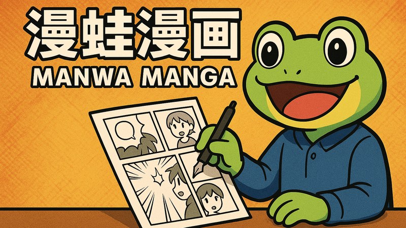 漫蛙漫画主视觉：蛙跃千页的漫画阅读世界